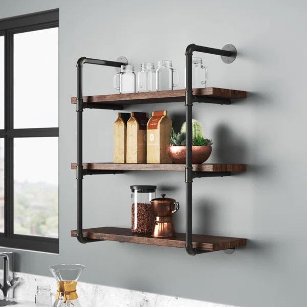Modern Metal Shelves